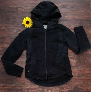 Athleta Women's Black Quilted Jacket Size S